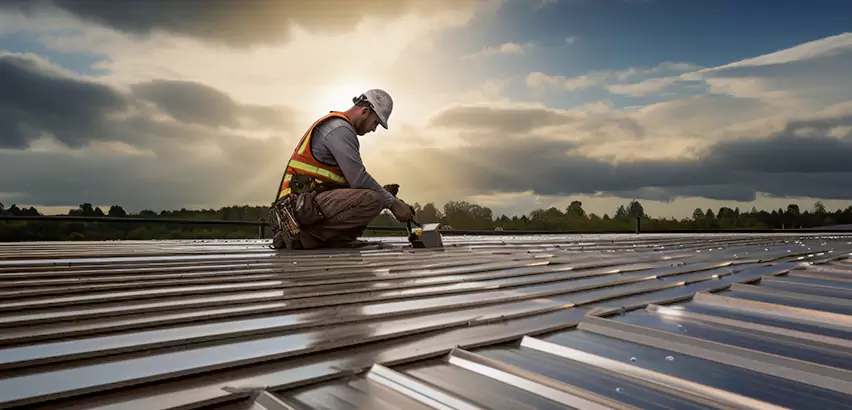 Commercial Roof Restoration in Decatur