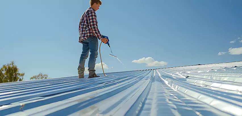EPDM Roofing Installation Drip Edge in Decatur