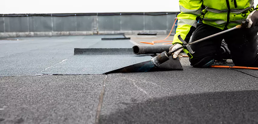 Residential Flat Roof Repair in Decatur