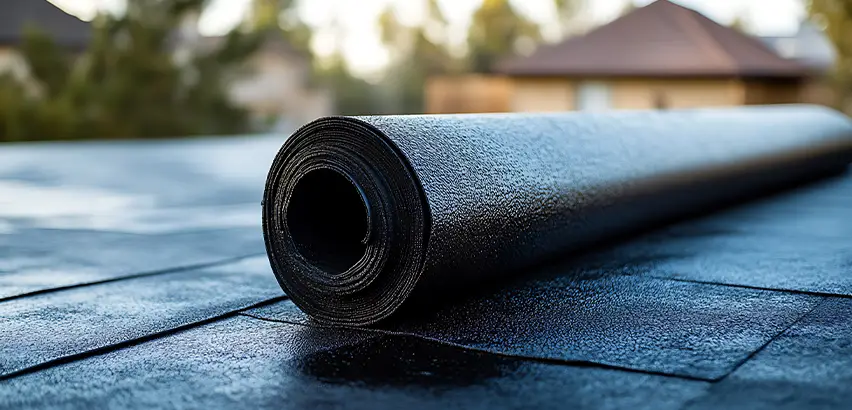 Rubber Flat Roof Replacement in Decatur