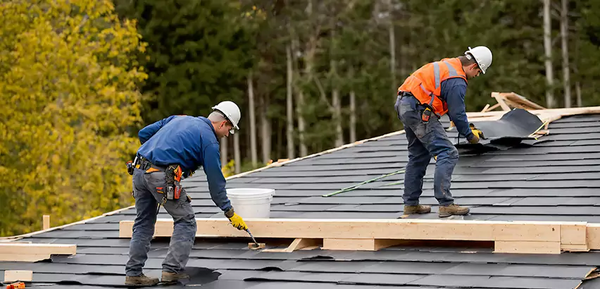 Garage Felt Roof Replacement in Decatur