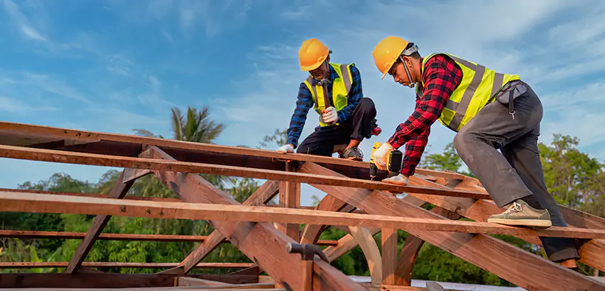 Mobile Home Roof Truss Repair in Decatur
