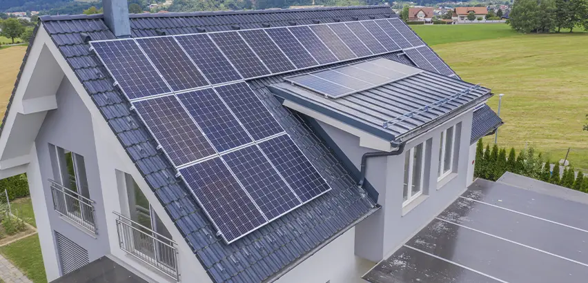 Residential Solar Roof Installation in Decatur