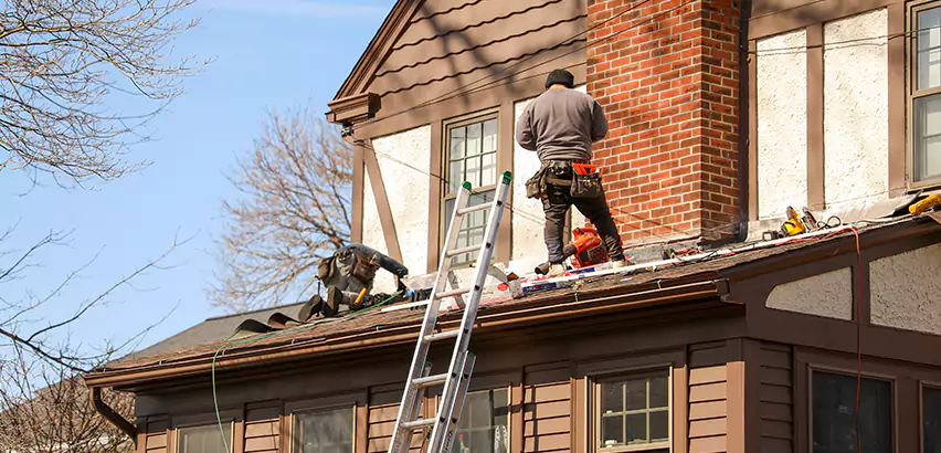 Roof Siding Trim Repair in Decatur