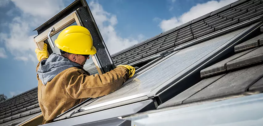 Skylight Flashing Repair in Decatur