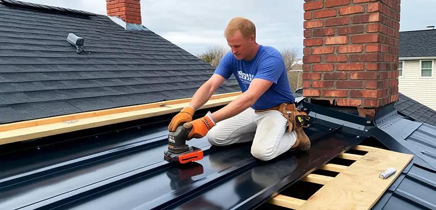 Metal Roof Leak Repair in Decatur