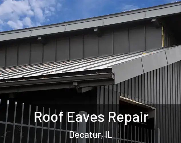  Roof Eaves Repair Decatur, IL