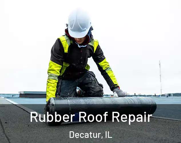 Rubber Roof Repair Decatur, IL