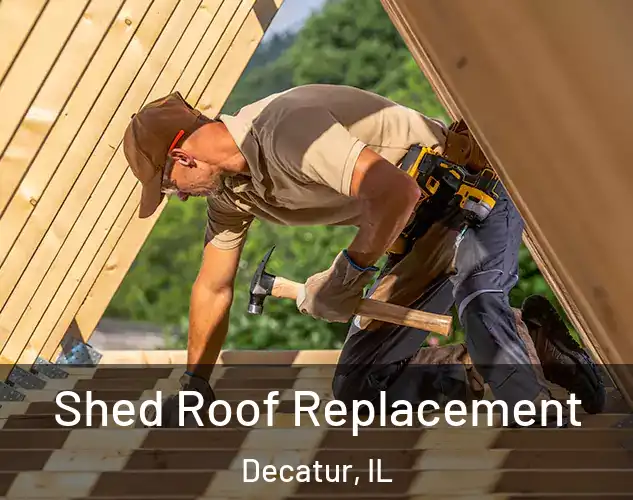  Shed Roof Replacement Decatur, IL